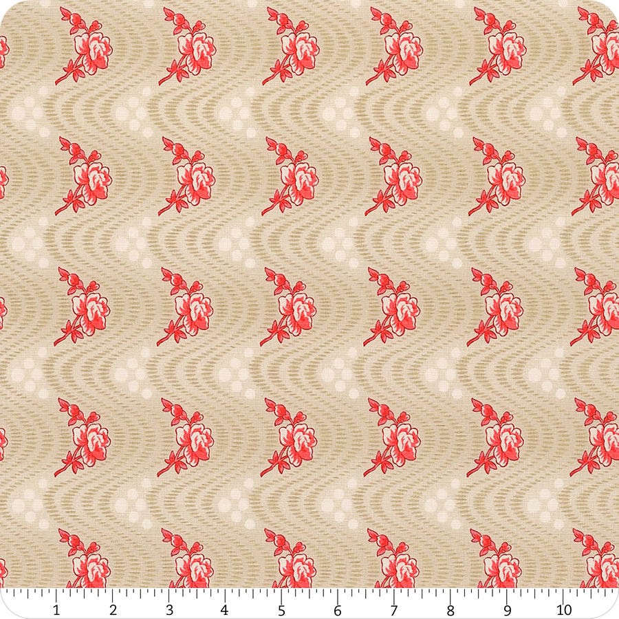 Northport Imprime Tissu 14887-19 semis sur rouge moda Quilt Shop Qualité